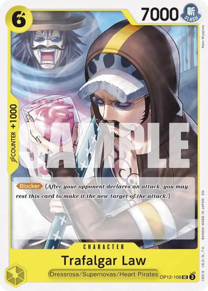 Trafalgar Law (106) (OP12-106) [Legacy of the Master]