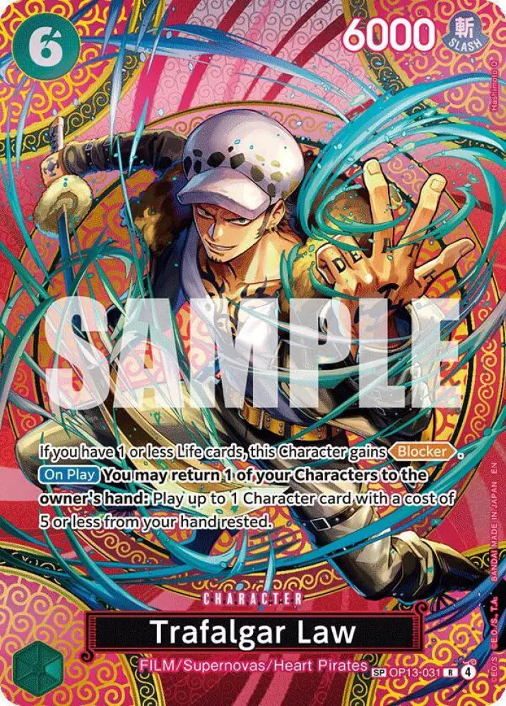 Trafalgar Law (SP) (OP13-031) [Adventure on Kami's Island]