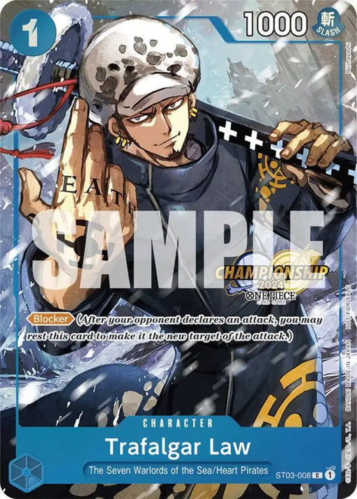 Trafalgar Law - ST03-008 (CS 2024 Event Pack) [One Piece Promotion Cards]
