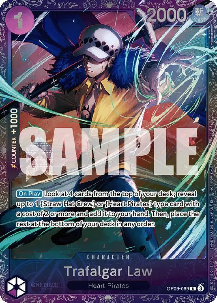 Trafalgar Law (Treasure Cup 2025) (OP09-069) [One Piece Promotion Cards]