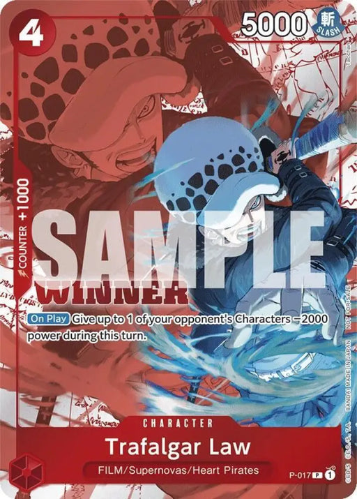 Trafalgar Law (Winner Pack Vol. 7) (P-017) [One Piece Promotion Cards]