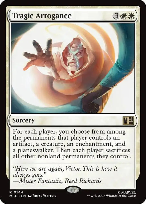 Tragic Arrogance (Surge Foil) (144) [Marvel Super Heroes Commander]