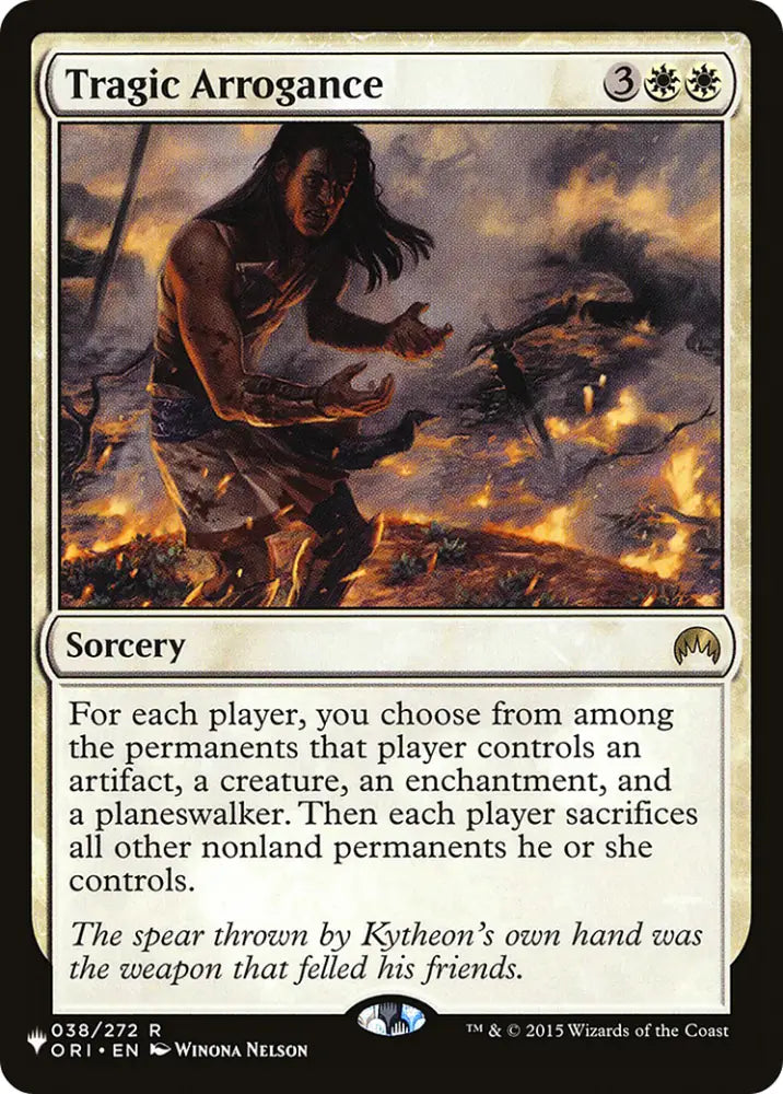 Tragic Arrogance [The List] - MTG Single