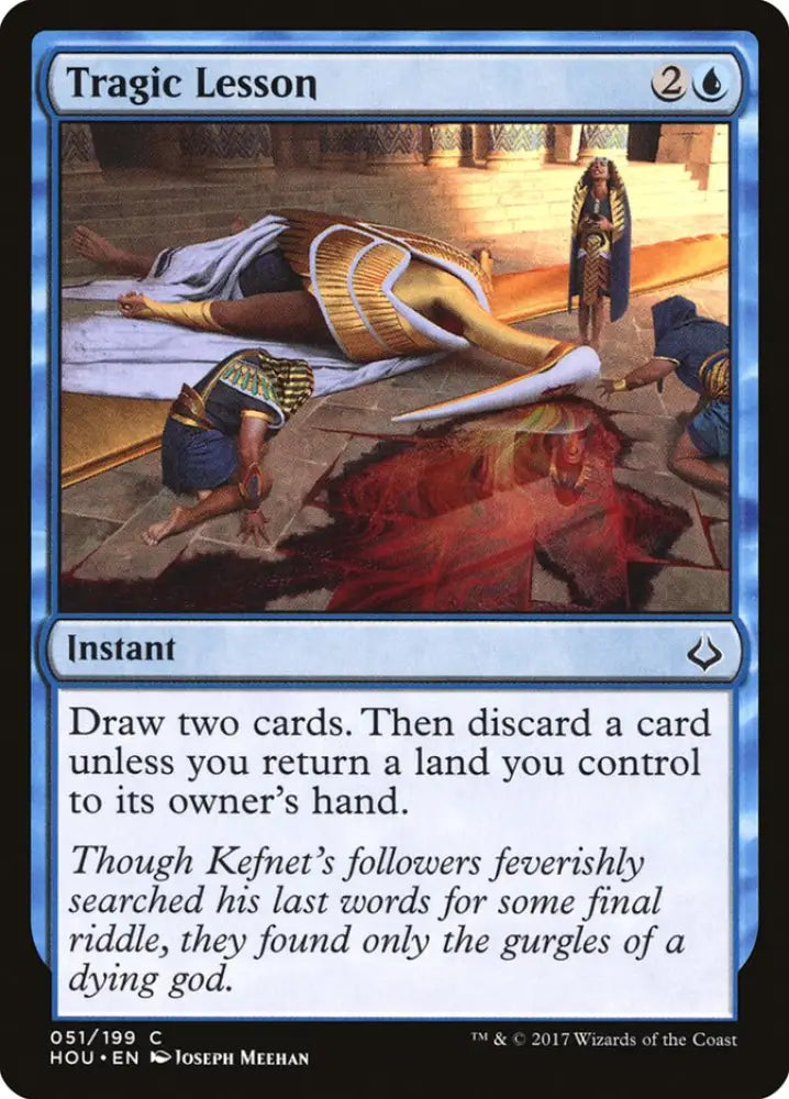 Tragic Lesson [Hour of Devastation] - MTG Single