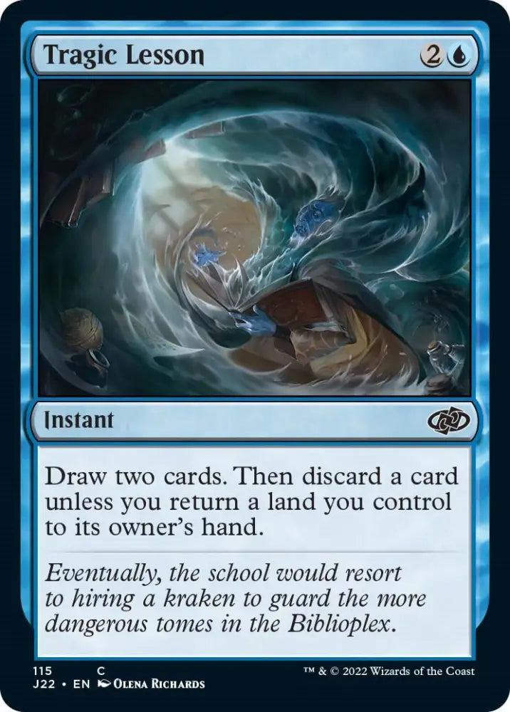 Tragic Lesson [Jumpstart 2022] - MTG Single