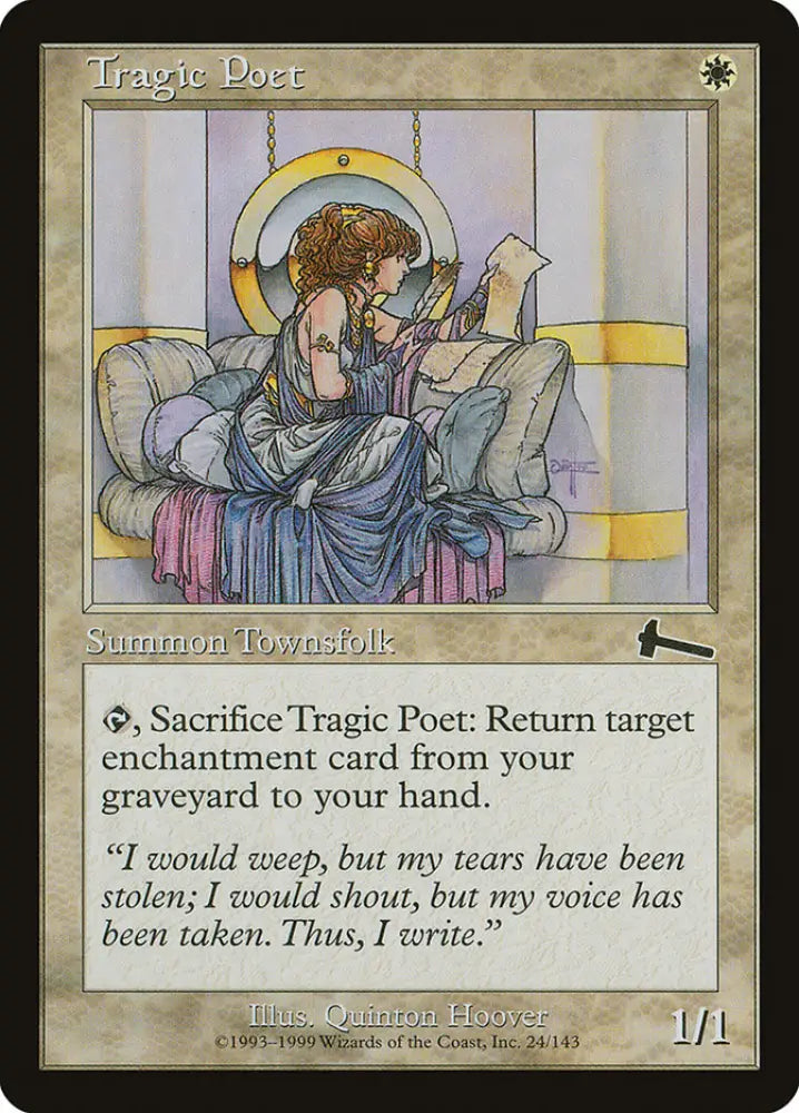 Tragic Poet [Urza’s Legacy] - MTG Single