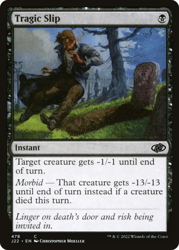 Tragic Slip (478) [Jumpstart 2022] - MTG Single