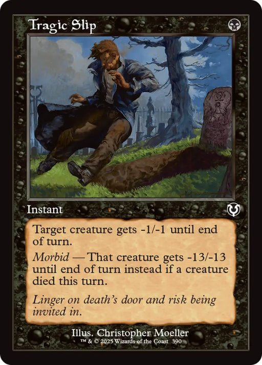 Tragic Slip (Retro Frame) [Innistrad Remastered] - MTG Single