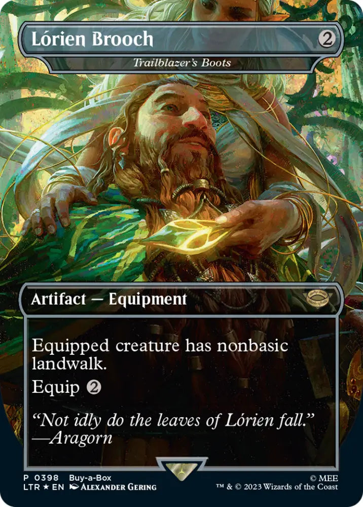 Trailblazer’s Boots - Lorien Brooch (Buy-A-Box) [The Lord of the Rings: Tales of Middle-Earth] - MTG Single