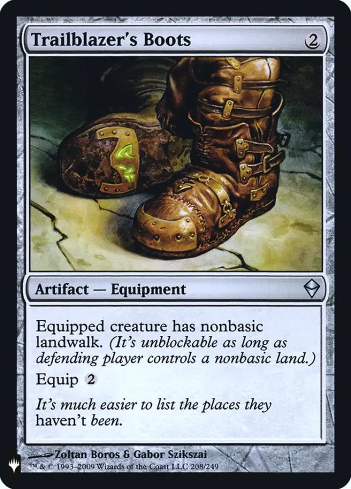 Trailblazer’s Boots [Mystery Booster] - MTG Single