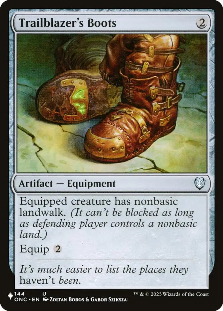Trailblazer's Boots (ONC) (144) [The List]