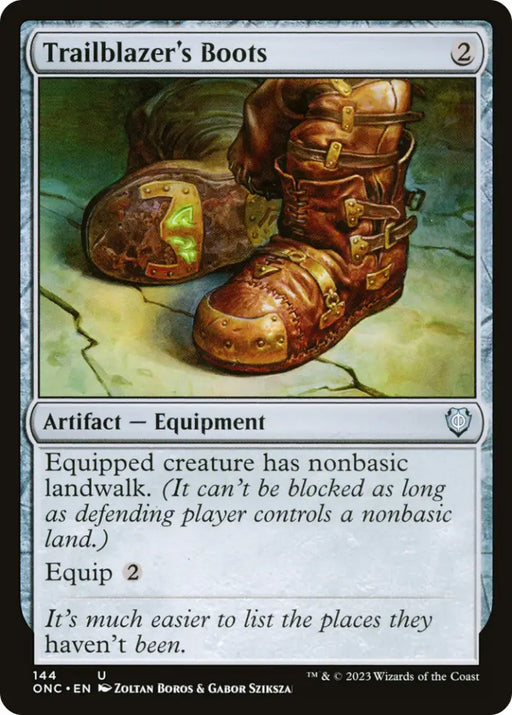 Trailblazer’s Boots [Phyrexia: All Will Be One Commander] - MTG Single
