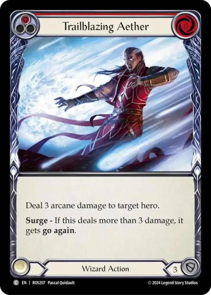 Trailblazing Aether (Red) [Rosetta] - Flesh And Blood Single