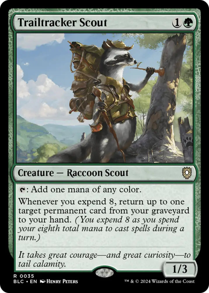 Trailtracker Scout [Bloomburrow Commander] - MTG Single