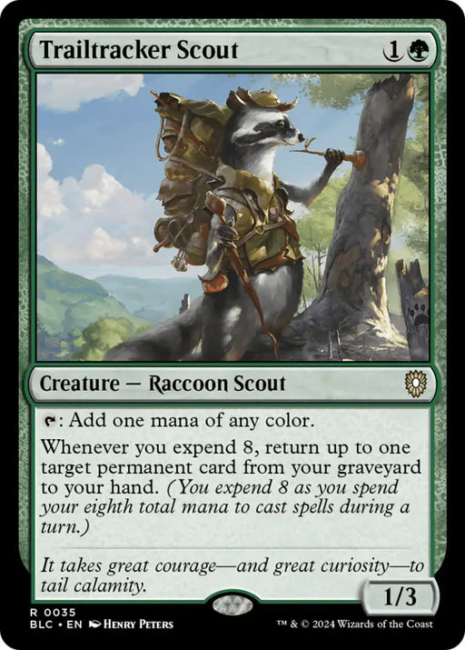 Trailtracker Scout [Bloomburrow Commander] - MTG Single