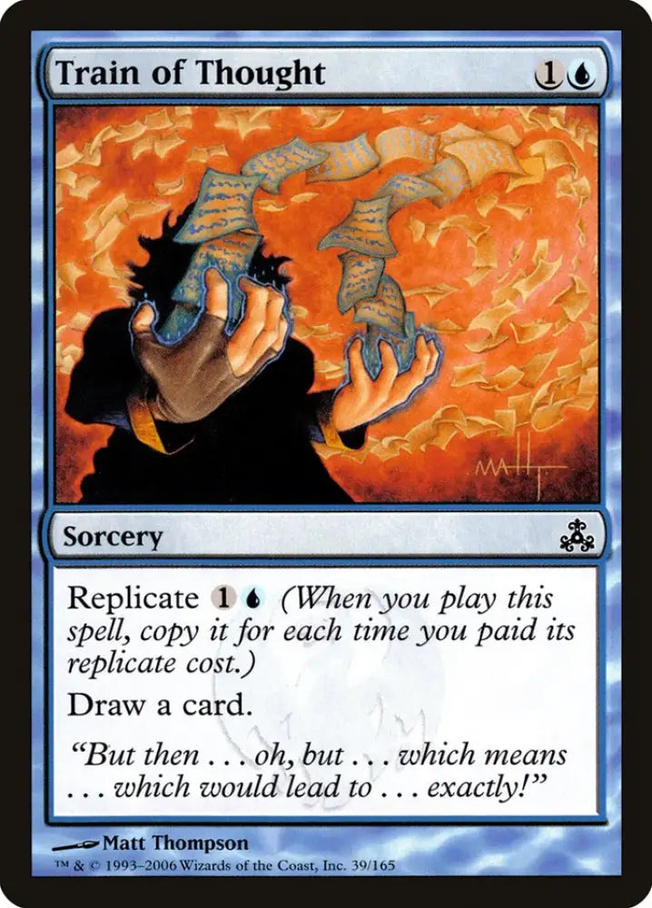 Train of Thought [Guildpact] - MTG Single