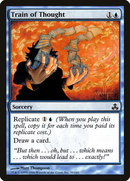 Train of Thought [Guildpact] - MTG Single