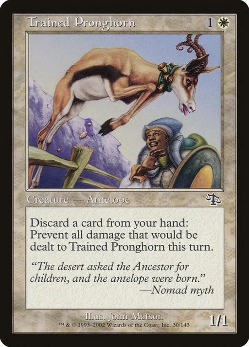 Trained Pronghorn [Judgment] - MTG Single