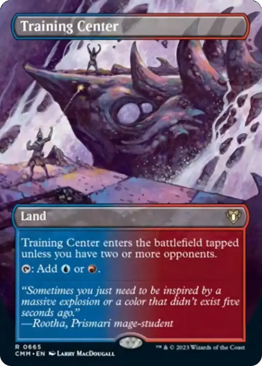Training Center (Borderless Alternate Art) [Commander Masters] - MTG Single