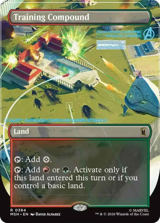 Training Compound (Borderless) (384) [Marvel Super Heroes]