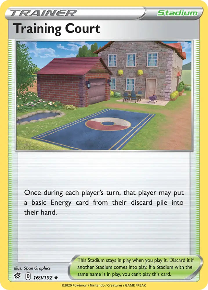 Training Court (169/192) [Sword & Shield: Rebel Clash] - Pokemon Single