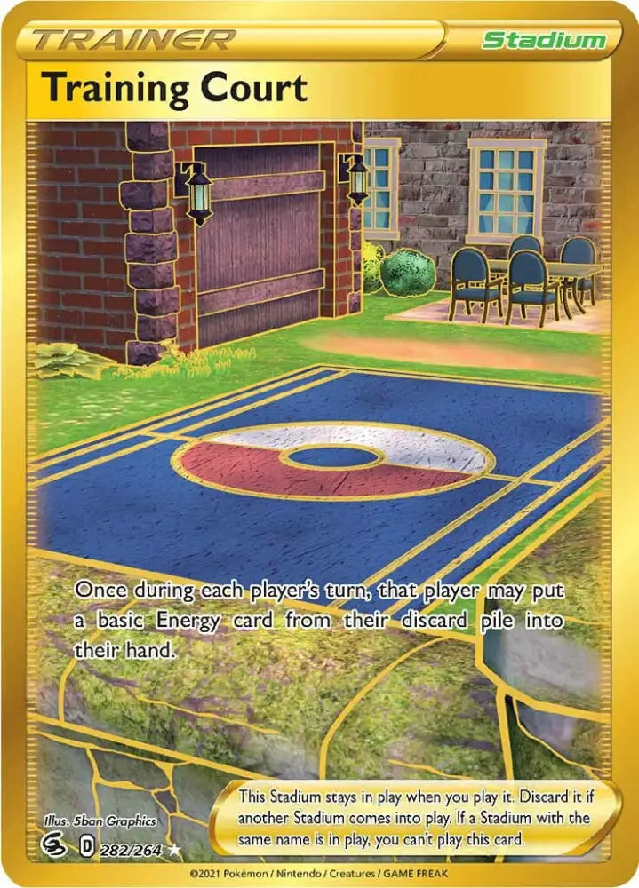 Training Court (282/264) [Sword & Shield: Fusion Strike] - Pokemon Single