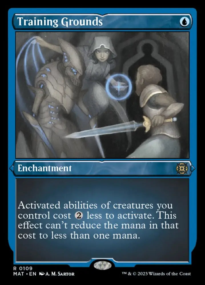 Training Grounds (Foil Etched) [March of the Machine: The Aftermath] - MTG Single