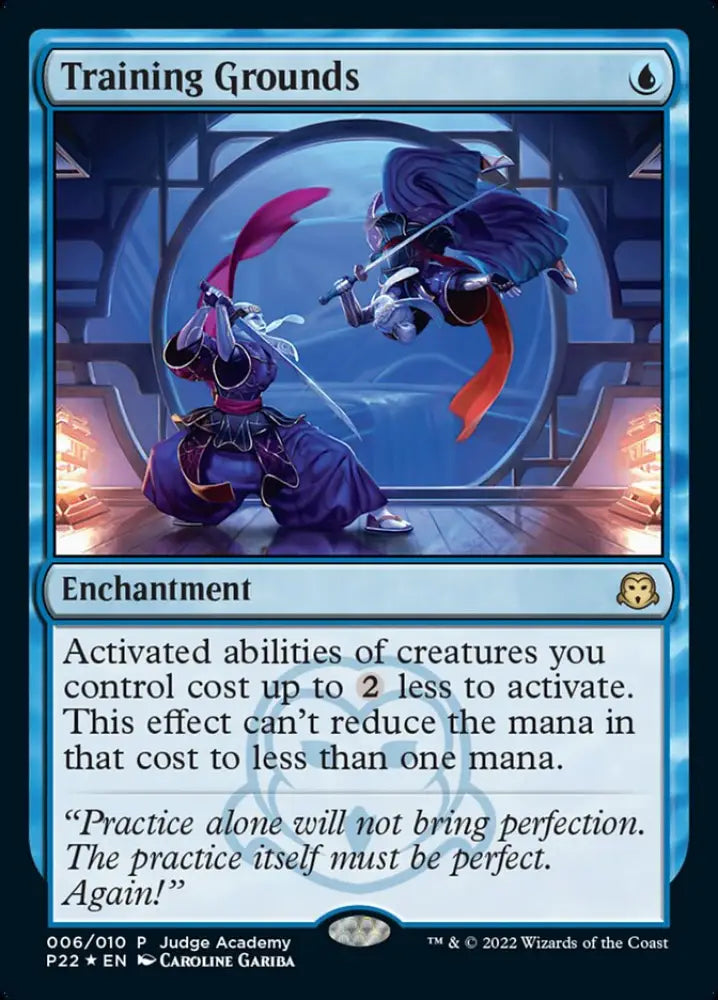 Training Grounds [Judge Gift Cards 2022] - MTG Single