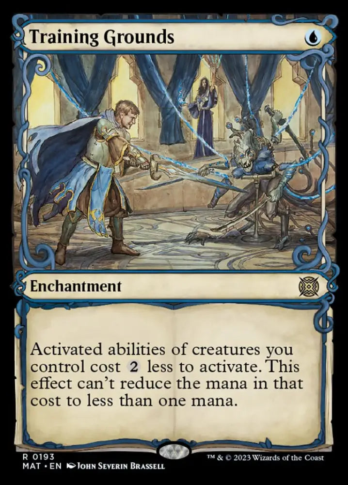Training Grounds (Showcase Halo Foil) [March of the Machine: The Aftermath] - MTG Single