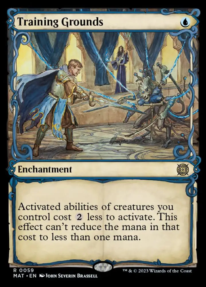 Training Grounds (Showcase) [March of the Machine: The Aftermath] - MTG Single