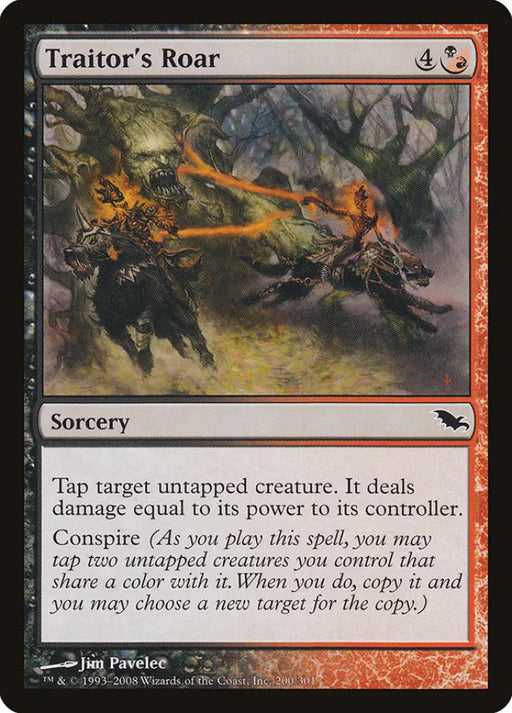 Traitor’s Roar [Shadowmoor] - MTG Single