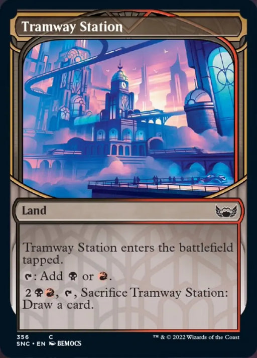 Tramway Station (Showcase Skyscraper) [Streets of New Capenna] - MTG Single
