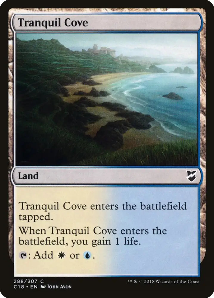 Tranquil Cove [Commander 2018] - MTG Single