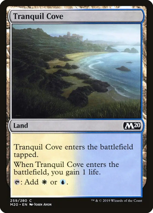 Tranquil Cove [Core Set 2020] - MTG Single