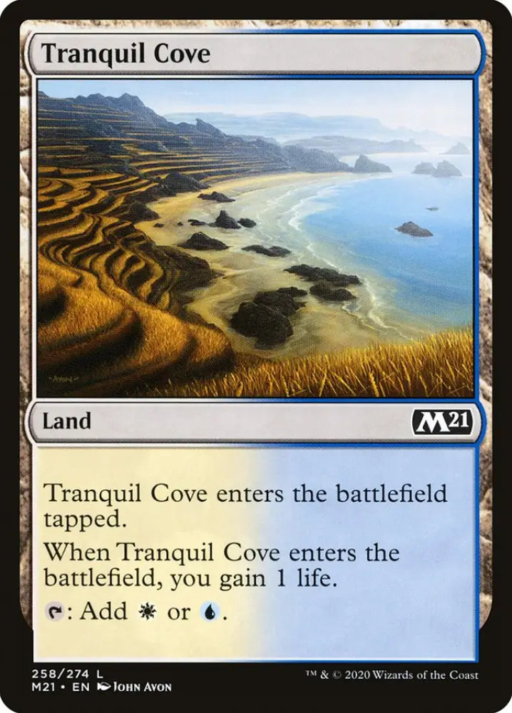 Tranquil Cove [Core Set 2021] - MTG Single