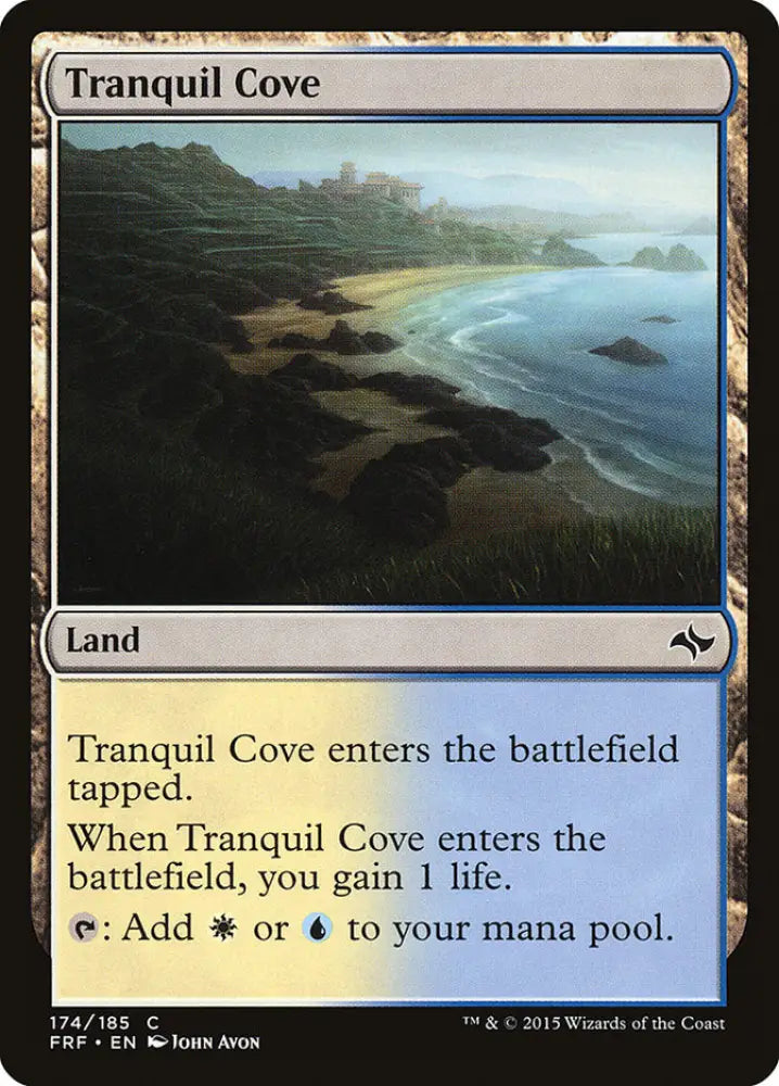 Tranquil Cove [Fate Reforged] - MTG Single