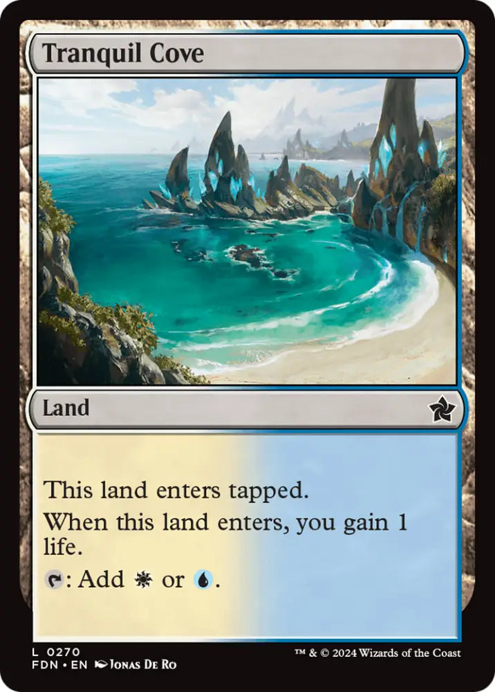 Tranquil Cove [Foundations] - MTG Single