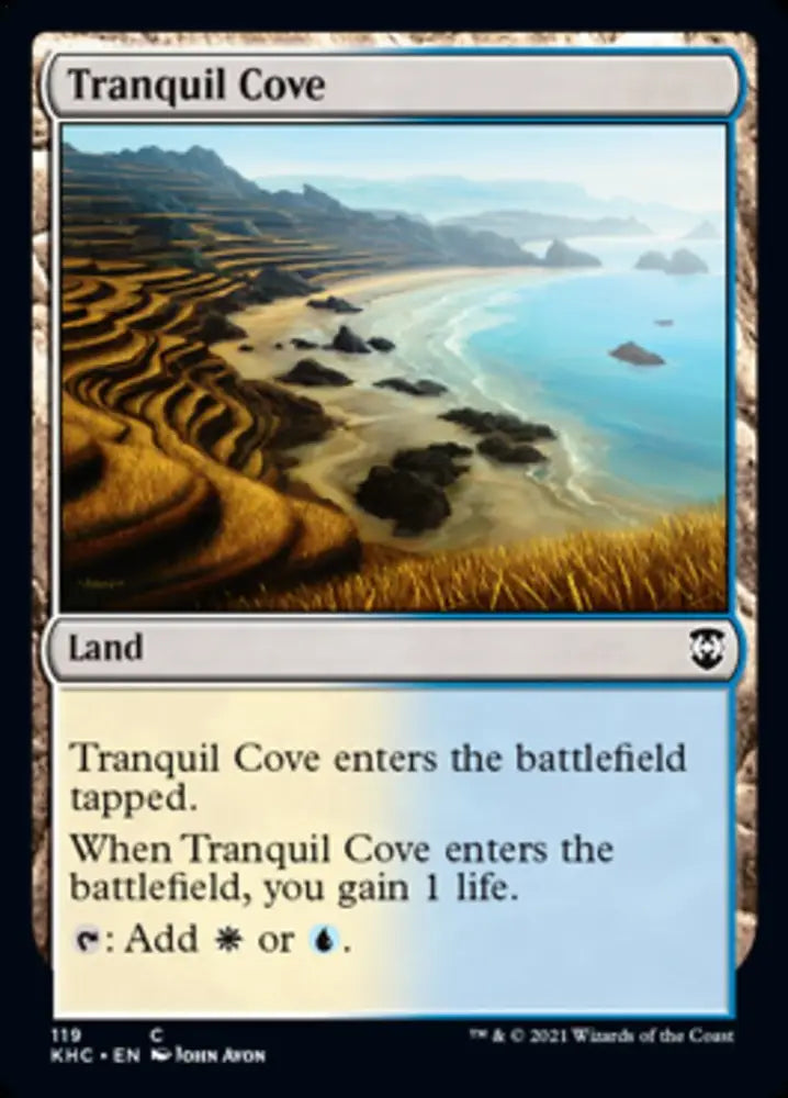 Tranquil Cove [Kaldheim Commander] - MTG Single