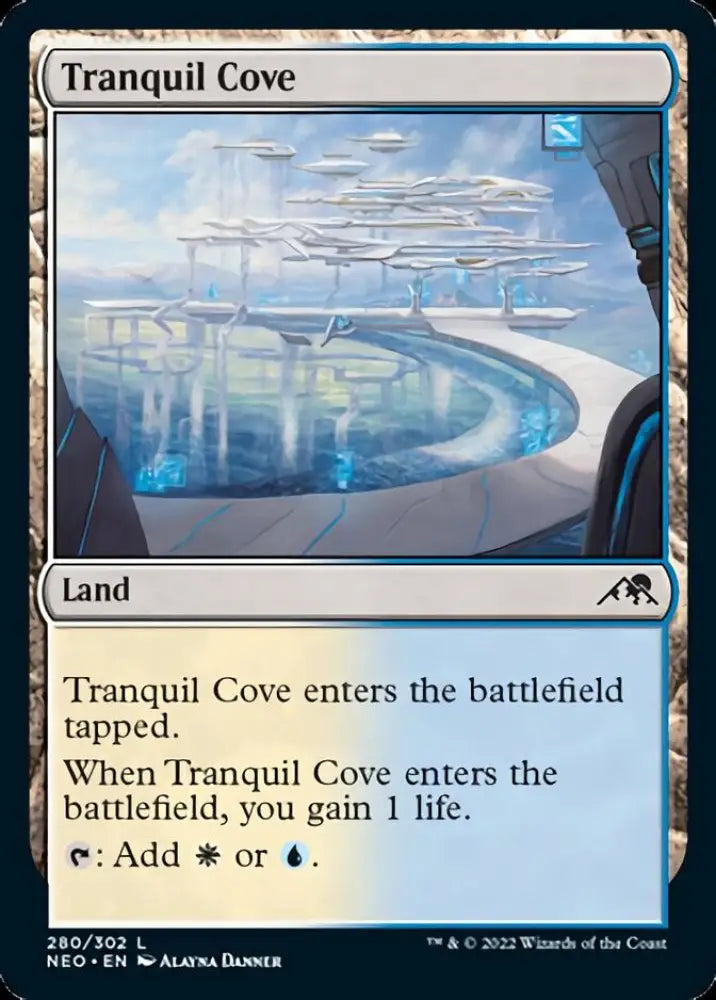 Tranquil Cove [Kamigawa: Neon Dynasty] - MTG Single
