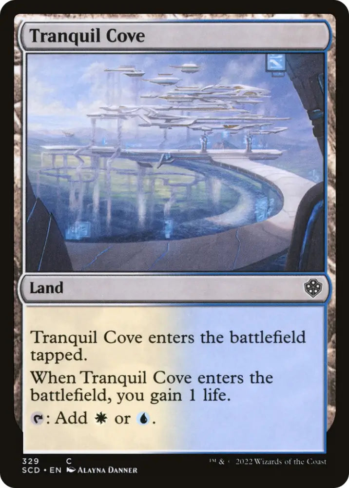 Tranquil Cove [Starter Commander Decks] - MTG Single