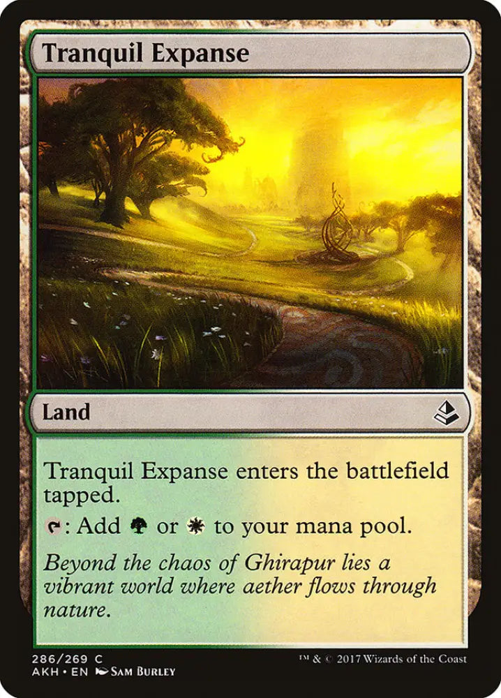 Tranquil Expanse [Amonkhet] - MTG Single