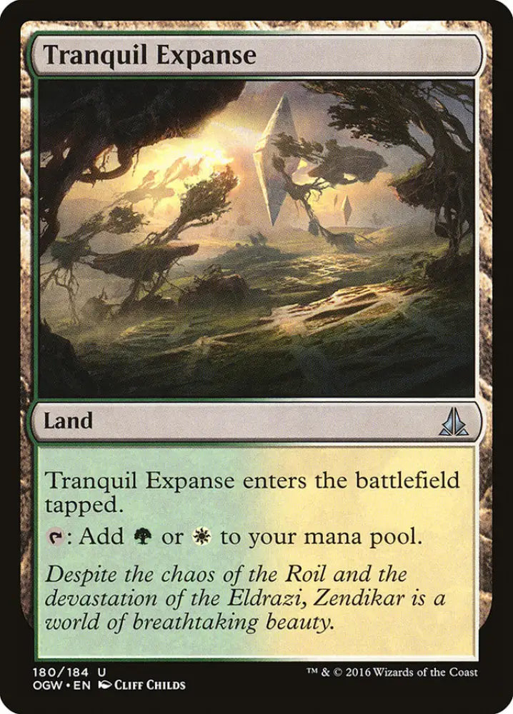 Tranquil Expanse [Oath of the Gatewatch] - MTG Single