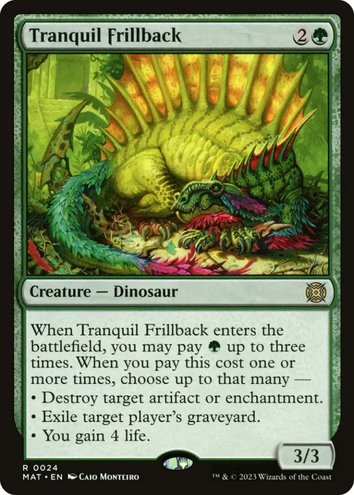 Tranquil Frillback [March of the Machine: The Aftermath] - MTG Single