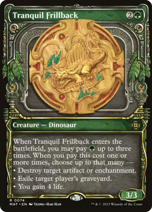 Tranquil Frillback (Showcase) [March of the Machine: The Aftermath] - MTG Single