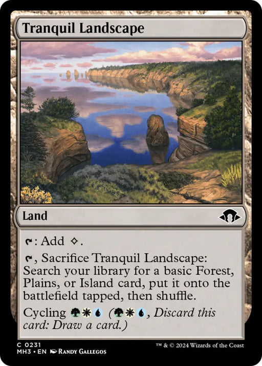 Tranquil Landscape [Modern Horizons 3] - MTG Single