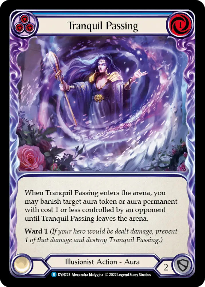 Tranquil Passing (Blue) [Dynasty] - Flesh And Blood Single