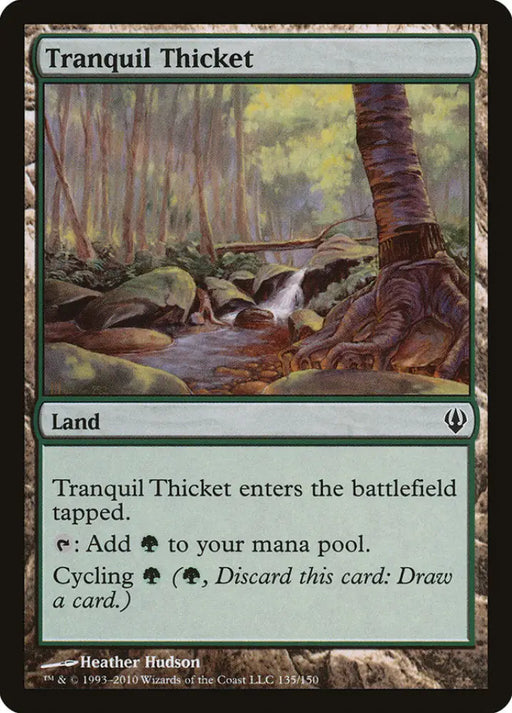 Tranquil Thicket [Archenemy] - MTG Single