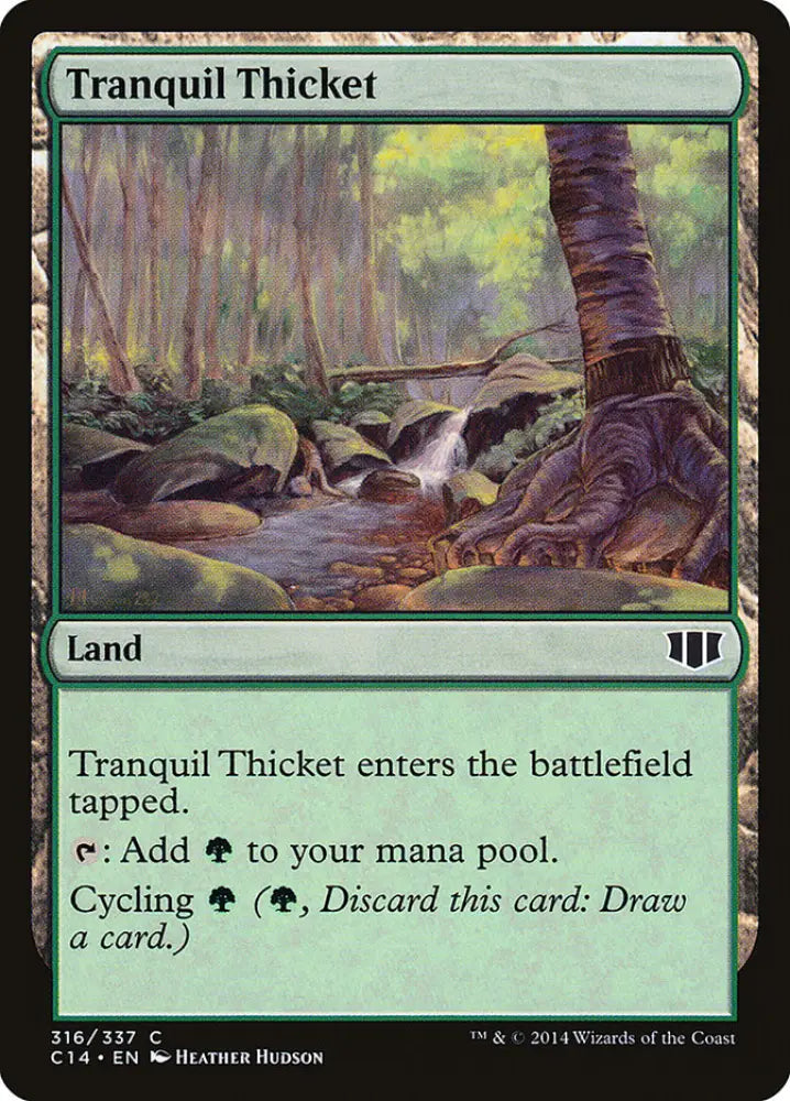 Tranquil Thicket [Commander 2014] - MTG Single