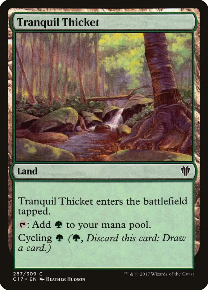 Tranquil Thicket [Commander 2017] - MTG Single
