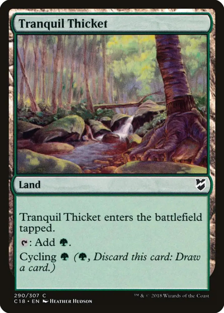 Tranquil Thicket [Commander 2018] - MTG Single